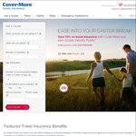10% off Travel Insurance at Cover More