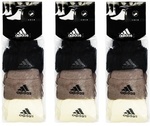 9 Pairs of Adidas Unisex Socks $12 + Delivery via Groupon App