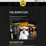 Guzman Y Gomez Free Burrito Day, Monday 18 July @ Monash Uni, Clayton 11AM-5PM [VIC]
