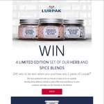 Win 1 of 200x Sets of 3x Herb & Spice Blends (Worth $19.95) - Buy 2x Lurpak