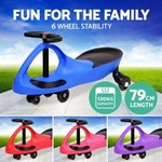 4 Colours Swing Car Swivel Slider Kids Ride on Toys Wiggle Scooter for $40.50 with Free Shipping @ Pointcookshop.com.au