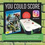 Win 1 of 10 Mini Air Hockey Tables or TMNT: Out of the Shadows Blu-Ray from Pizza Hut