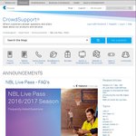 Free NBL Live Pass for 2016-2017 Season for Telstra Customer