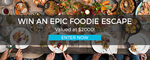 Win a Foodie Escape to Melbourne for 2 Worth $2000 from Dimmi