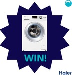 Win a Haier HWM85-B14266 8.5kg Front Load Washing Machine from Appliances Online