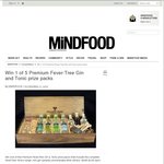 Win 1 of 5 Fever-Tree Gin & Tonic Prize Packs Worth $100 from MiNDFOOD