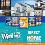 Win 1 of 4 $100 Vouchers for Direct Home Timber & Hardware in Adelaide from South Aussie with Cosi