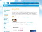 50% off all Canvas prints from Big W - Starting at $24.42 for a 12"x12"