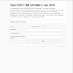 Win 1 of 5 Doctor Strange DVDs from The Daily Review