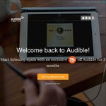 75% off Audible Membership for 3 Months ($3.75 P/M) - Returning Members Only