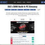 Win $800 worth of Computer Parts and a copy of Windows OS from EliteGamingComputers.com