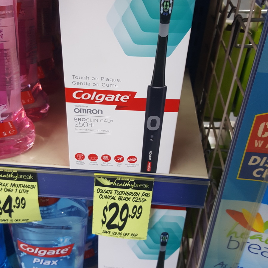 colgate omron proclinical 250 heads