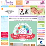 22% off Select Ranges (Airwrap, Living Textiles, All4Ella, Thermos etc) at Baby Kingdom