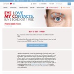 OPSM Buy 3 Boxes Contact Lenses Get 1 Free + Additional 10% off + Health Fund Rebate