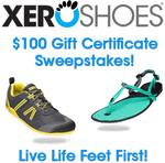 Win a $100 Xero Shoes Gift Certificate from Xero Shoes