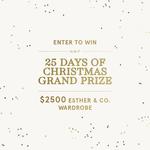 Win a $2,500 Esther & Co Wardrobe from Esther Boutique