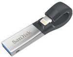 SanDisk Ixpand V2.0 USB 3.0 Flash Drive (for iOS Devices) 32GB $49.99 @ Officeworks