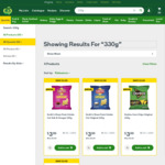 Smith's Crinkle Cut Chips or Doritos Corn Chips 330g for $3.00 Each @ Woolworths