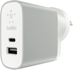 Belkin Mixit USB-C 15W + USB-A 12W Home Charger $49.95 @ The Good Guys