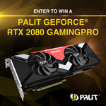 Win a Palit GeForce RTX 2080 GamingPro Graphics Card from Hexus