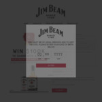 Win $100,000 Cash, a Trip for 2 to The US or Other Daily Prizes [Purchase Any Specially Marked Jim Beam Product]