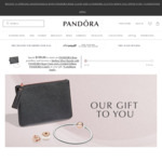 Free Bangle (Valued at $99) & Pandora Clutch When You Spend $199 on "Pandora Rose" Range @ Pandora
