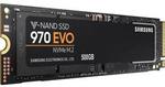 Samsung 970 Evo 500GB PCIe 3.0 NVMe M.2 SSD $138.40 Delivered @ Shopping Express eBay