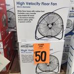 [WA] Mistral High Velocity Floor Fan 50cm $50 @ Bunnings O'Connor