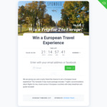 Win a European Travel Experience for 2 from Spondeo Travel