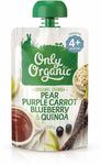 25% off Only Organic Baby Food Pouches (+ Extra 10% off + Free Delivery with Prime) @ Amazon AU