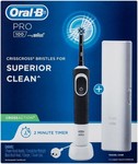 Oral-B Pro 100 Crossaction Electric Toothbrush - Black $35 (Usually $70) @ BigW