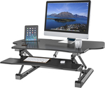 Flexi-Desk LD07E Electric Sit Stand Desk $394.90 + Bonus F80 Gas Strut Monitor Mount (RRP $49.95) Free Metro Del @ ScreenMounts