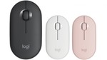 Logitech Pebble M350 Wireless Mouse (Graphite/Rose/Off White) $19*, Logitech M235 (Grey/Red) $9* @ Harvey Norman, Officeworks