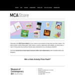 Win a Kids Activity Prize Pack Worth $160 from MCA Store