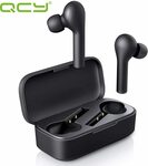 QCY T5 TWS Bluetooth 5.0 - $29.69AUD + Delivery ($0 with Prime/ $39 Spend) @ QCY Direct Amazon AU