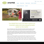 Smarttek Portable GAS Hot Water Systems for Camping 10% off