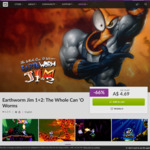 [PC] DRM-free - Earthworm Jim 1+2: The Whole Can 'O Worms - $4.69 (was $13.89) - GOG