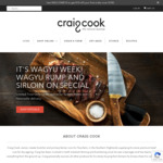 [NSW] Wagyu Rump Steak $59.99 for 2kg + Delivery (Sydney, Free over $125 Spend) @ Craig Cook The Natural Butcher