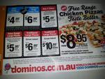 Domino's Value Range $5.95, Traditional $6.95 Pick Up