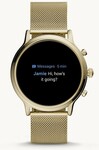 Fossil Gen 5 Julianna HR Gold-Tone Stainless Steel Mesh Smartwatch $150 ($127.50 with Promo) Delivered (RRP $499) @ Fossil AU