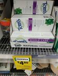 [QLD] Tom's of Maine Toothpaste $4.80 (Save $7.20) @ Woolworths Hervey Bay