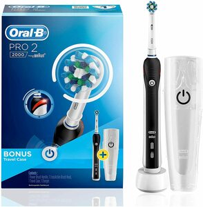 protest Maan oppervlakte voorspelling Prime] Oral-B Pro 2000 Black Electric Toothbrush + Travel Case $59  Delivered @ Amazon AU - OzBargain