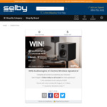 Win Audioengine A1 Active Wireless Speakers (Worth $329) from Selby