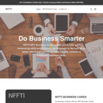 25% off Sitewide on NFC Business Cards (Standard and Customised) @ NFFTI
