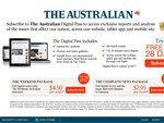 The Australian Free 28 Day Digital Pass. "Valued at $11.80"