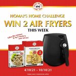 Win 1 of 2 Philips Air Fryers from Golden Wok