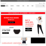 Click Frenzy Sale: Extra 20% off Site Wide @ Bonds Outlet