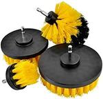 4 Pcs Power Scrubber Brush Set Drill Scrubber Brush $16.13 + Delivery ($0 with Prime/ $39 Spend) @ Luxerlife via Amazon AU
