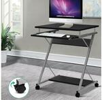 Artiss Computer Desk Office Desk Mobile with Wheels Black $19.10 Free Shipping @ New Aim, Catch