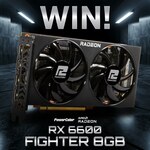 Win a PowerColor Radeon RX 6600 Fighter 8GB Graphics Card worth $699 from PC Case Gear